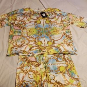 Inspire me biker short set